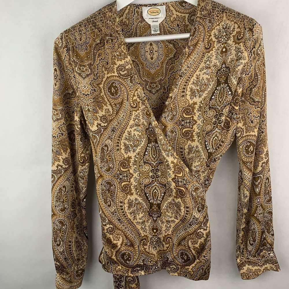 TALBOTS | Classic Vintage Silk Blouse